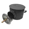 Churrasqueira a Gás para Cozinha Doméstica Queimador de Lula Fogão para Panqueca Fogão Combinado para Fritar e Grelhar Forno de Panqueca Forno de Pão de Carne