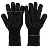 Guantes Retardantes de Llama, Resistentes al Fuego, Resistentes a Altas Temperaturas hasta 800 Grados, Para Barbacoa BBQ, Horno de Microondas, Horneado, Guantes de Silicona Aislantes del Calor Anti-Escaldaduras
