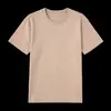 Nueva Camiseta de Cuello Redondo Dupont Sorona 190g 40S para Hombre de Manga Corta Color Sólido Ropa de Trabajo Fresca Logotipo Personalizado Impreso