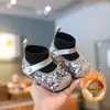 Zapatos de cristal para bebé niña de primavera y verano, zapatos de princesa de suela blanda para niña pequeña, zapatos de cuero formales para niñas, zapatos para bebé