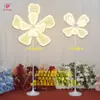 Accesorios de Boda Estilo Chino Arte de Hierro Flor de Peonía Brillante Luces de Camino Pasarela Escenario Fondo Decoración Arreglo