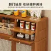 Mueble de esquina, aparador vintage, mueble multifuncional, mueble de pared para té en la sala de estar, mueble de almacenamiento para cafetera, mueble de entrada