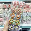Fofo Zootopia Coelho e Cordeiro Donut Desenho Animado Elásticos de Cabelo Infantis Faixas de Cabelo para Crianças Cordas de Cabelo para Estudantes