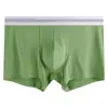 Calzoncillos tipo bóxer para hombre de doble cara con bloqueo de color, 60 unidades, hechos de Modal Lenzing y Nylon, con entrepierna antibacteriana de seda
