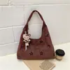 Bolsa de Tote Grande de Gran Capacidad Transfronteriza para Mujer 2025 Otoño Nuevo Estilo Moda de Alta Gama Bolso de Hombro para Debajo del Brazo