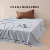 Conjunto de três peças de algodão puro tingido em fio, espesso, de fibra longa de Xinjiang Classe A para estudantes, lençol de solteiro ou casal