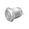 Interruptor de Botão de Pressão Metálico 12mm Auto-Travante Anel de Reset Iluminado LED Luz de Indicador de Cabeça Alta 3V5V6V12V24V