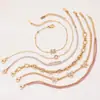 Jieding Pulsera de Acero Inoxidable Zirconia Estilo Europeo y Americano para Mujer Joyería de Lujo Ligero Gama Alta Acero de Titanio Antidesvanecimiento Joyería Estilo Caliente Transfronterizo