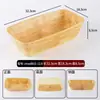 Bandeja Rectangular de Melamina con Textura de Madera para Exhibición de Hot Pot Picante, Bandeja para Vitrina Comercial, Vajilla para Plato de Verduras Sukiyaki