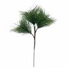 Planta de simulación hoja de PVC aguja de pino prevención de incendios protector solar 3 aguja de pino pino hoja de Navidad bienvenida Hoja de Pino Venta al por mayor