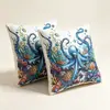 Funda de Almohada Impresa Transfronteriza Personalizada Fabricante de Putian Al por Mayor en Stock Cojín Regalo Creativo Funda de Almohada Desmontable