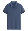 Playeras tipo polo personalizadas, Camisetas de talla grande, Ropa de trabajo, Camisas culturales, Impresión de logo bordado, Ropa de trabajo de manga corta hecha a medida transfronteriza con cuellos de solapa
