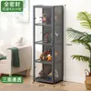Armário de armazenamento multicamadas para casa, armário de armazenamento para brinquedos e figuras de crianças, armário de exibição de armazenamento à prova de poeira, armário de chão, prateleira de armazenamento