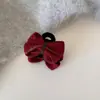 Pinza para el pelo de lana con doble lazo para Otoño e Invierno para Mujer, Pasador de Gama Alta para Peinados Recogidos, Pinza para el Pelo de Princesa para la Parte Trasera de la Cabeza, Nuevo Modelo de Pasador 2025