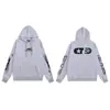 Moda Estadounidense Transfronteriza Hellstar Calle Estadounidense Hip-Hop Versátil Casual Otoño e Invierno Sudadera con Capucha Estampada