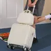 [Processamento Personalizado] Mala de Viagem Fofa de Urso de 18 polegadas para Bagagem de Mão com Trava de Senha e Rodas Universais