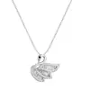 Colar de Cisne em Prata de Lei S925 Feminino Luxo Leve High-end Elegante Corrente de Clavícula Cravejada de Diamantes Joia Nova Joia Versátil