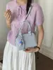 Bolsa Cesta de Verduras Portátil Yuezi Modelo Nuevo 2026 Bolso Sencillo y Elegante para Viajar Bolso Cruzado Casual de Nicho de Alto Valor