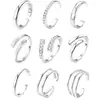 Nuevos Anillos para Pies Estilo Coreano, Anillos para Pies Pequeños de Exportación, Anillos Simples Personalizados de Estilo Mixto, Anillos Abiertos para Pies de Mujer