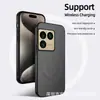 Funda magnética para teléfono con patrón de fibra de carbono adecuada para Sony Xperia 1 Viii 10 Vii Cubierta protectora anticaída de cuero