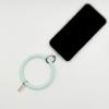 Nuevo anillo de pulsera de silicona de color puro Mismo brazalete creativo de TikTok Funda para teléfono móvil Anillo de muñeca