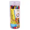Crayones Triangulares para Manos Limpias Lavables Tubo de 36 Colores Jardín de Infancia Dibujo Plástico Suave Colorido Pasteles al Óleo Mayoreo