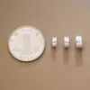 Prata Esterlina S925 Finamente Trabalhada Contas Rodas Quebradas de Gelo 6mm 8mm Contas Espaçadoras Contas Soltas Brilhantes Acessórios para Pulseira DIY