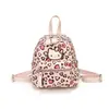 Mochila Estilo Universitario Estampado de Leopardo para Mujer 2026 Nueva Mochila Casual de Gran Capacidad Estilo Coreano para la Escuela Viaje Mochila de Moda