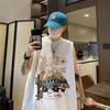 Chaleco de Estilo Americano High Street para Hombre Verano Moda Ins Marca Celebridad Cyber Sin Mangas Camiseta Casual Deportes Baloncesto Fitness Chaleco