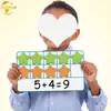 Venta al por mayor de fábrica Dados Eva Coloridos de Cinco Caras Bloques de Construcción Cuadrados Juguetes Patrón de Logotipo Personalizado Cribas Eva Tumbonas Eva