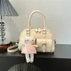 Bolso Cruzado Casual con Textura y Estilo, Bolso de Mano Retro de Moda para Mujer, Nuevo Modelo 2025, Bolso Cuadrado Pequeño de Color Sólido Brillante