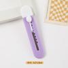 Mini Estilete Portátil Colorido, Alto Valor Estético, Faca para Abrir Caixas e Pacotes, Faca para Artesanato de Estudante e Corte de Papel para Diário, Atacado