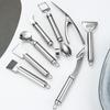 Utensilios de cocina creativos, pala de limpieza de acero inoxidable, pala para quitar manchas de aceite, pala para hielo multifuncional, raspador de manchas.