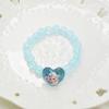 Pulsera para Niños Pulsera de Cuentas a Mano para Niña Pulsera de Dibujos Animados Regalo de Jardín de Niños Frozen Pulsera para Niños Venta al por Mayor