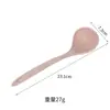 Colher de Sopa de Palha de Trigo Transfronteiriça Atacado Utensílio Doméstico com Cabo Longo Espessado Colher para Panela Quente Utensílios de Cozinha Concha de Sopa Colher para Mingau