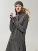 Suéter de Tricô Pulôver de Cashmere com Gola Alta, Novo Design Outono 2026 para Mulheres, Caimento Solto, Emagrecedor, Top Versátil