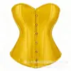 Corsé de Imitación de Seda Transfronterizo Europeo y Americano con Soporte de Varilla de Acero Control de Abdomen Moldeador Corporal Ropa Interior Capa Base para Vestido de Novia Corsé Moldeador Corporal