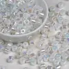 Dingyi 5X6 Cubo de Colores Cuentas Luna Fría Acrílico Galvanizado Cuentas Sueltas Pulsera DIY Hecha a Mano Accesorios de Joyería con Cuentas