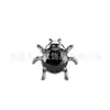 Jiangtai F136 Joyería de Aleación de Titanio Aretes de Mariquita con Circonita, Joyería para Piercing Corporal de Aleación de Titanio de Venta Caliente Transfronteriza Tornillos para Oreja