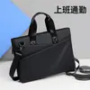 Bolso cruzado para hombre, gran capacidad, maletín portátil diario, bolso de hombro casual para ir al trabajo, bolso para computadora de viaje de negocios