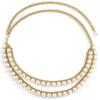 Cadena de cintura con perlas de imitación retro, joyería transfronteriza europea y americana, cadena de metal multicapa de alta calidad para mujer, accesorios de cadena corporal