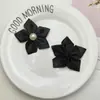 6cm Forma de Estrella de Cinco Puntas con Esquinas Afiladas Flor de Cinco Pétalos Accesorios Cosidos a Mano DIY Pasador Diadema Accesorios para Ropa Accesorios