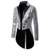 Terno masculino Amazon 2023, smoking, banquete, performance em boate, design de moda com lantejoulas, vestuário masculino