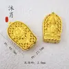 Nuevo Más Vendido Dorado Arena Imitación Oro Antiguo Nube Auspiciosa Ruyi Candado Colgante Accesorios para Coche Colección de Colgantes Accesorios DIY Lote