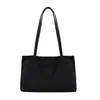 Bolso de mano nuevo para mujer, gran capacidad, versátil para el uso diario, de alta gama, adecuado para ir al trabajo, hecho de gamuza, bolso de hombro, bolso tote, diseño de nicho