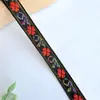 1cm Adorno de Encaje de Lazo Estilo Étnico Trébol de Cuatro Hojas Jacquard Cinta Floral Pequeña Tela Lista para Enviar Cinta Decorativa