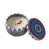 Vela de Aromaterapia Sin Humo de Flores Secas Transfronteriza Luz de Dormitorio Fragancia Ligera Habitación Interior Fragancia Duradera Regalo para Mujer Regalo de Recuerdo Caja de Regalo