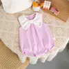La Ropa de Bebé es Moderna y Elegante. Ropón de una pieza sin mangas para bebé niña para salir, para banquete de 100 días, vestido de verano