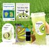Adesivos de Chá com Leite de Kiwi Uva Verde Personalizados Adesivo de Óleo de Uva Verde Adesivos de Chá de Frutas Adesivos para Copo de Bebida Gelada Adesivo Marca