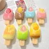 Accesorios de resina para helado de frutas simuladas DIY, pegamento de crema, funda de resina para teléfono, manualidades de belleza, materiales de juguetes de comida, colgantes